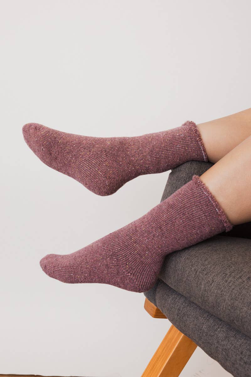 Thick Knit Crew Socks