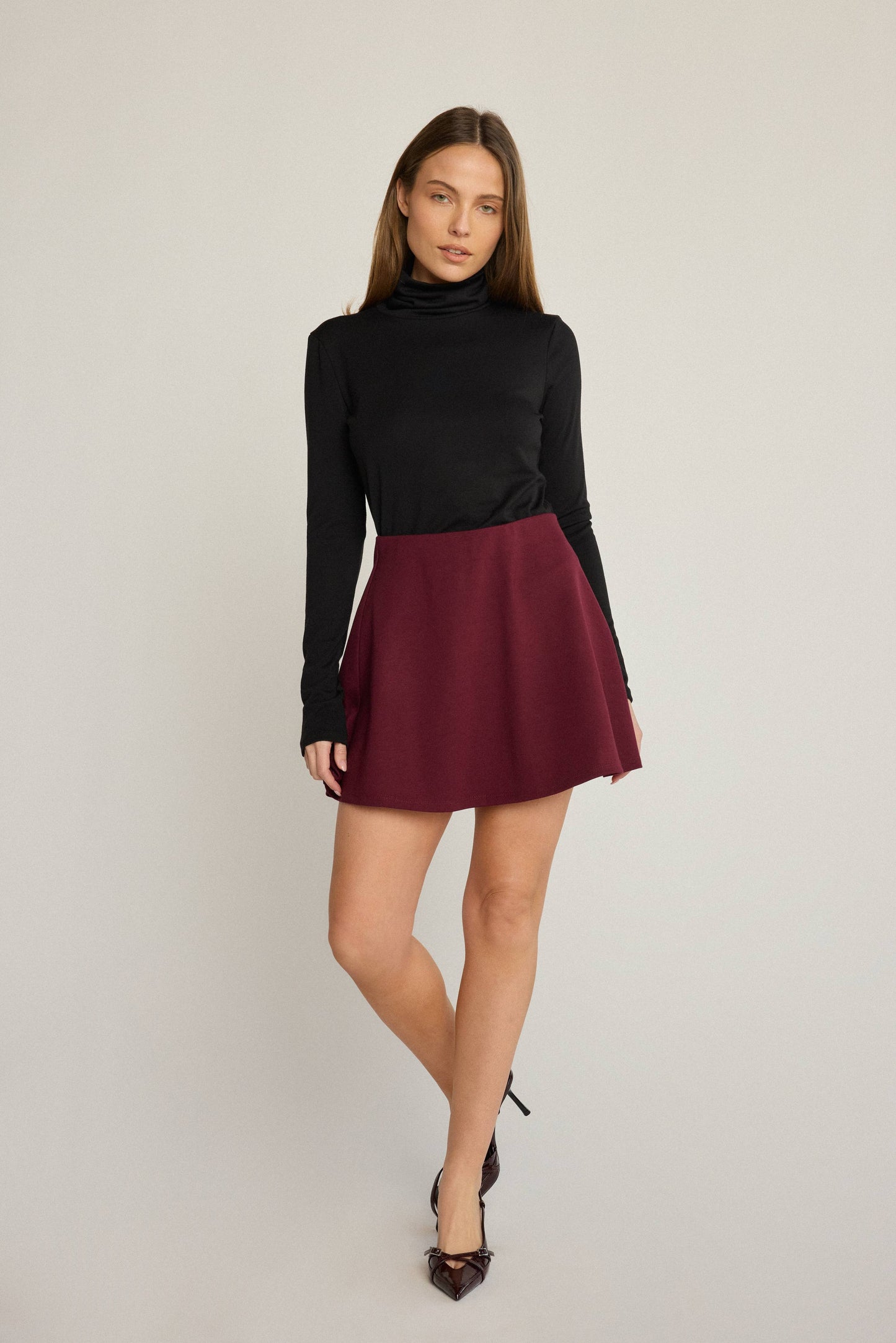 Emily Skirt - Wine