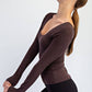 First Light Recycled Blend Long Sleeve Top