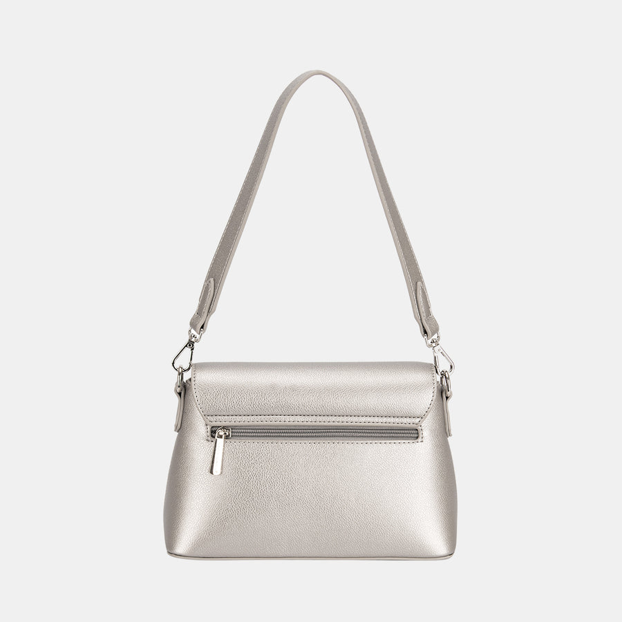 Sac à bandoulière enveloppe en cuir PU de David Jones