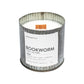 Bookworm Rustic Candle