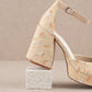 Minka Floral Platform Mary Janes