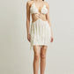 Gigi Fringe Crochet Dress