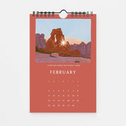 2025 Mini National Parks Wall Calendar