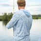 Ocean Blue Performance Hoodie