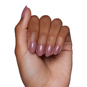 Fall Mauve Press-On Nails - Short Oval