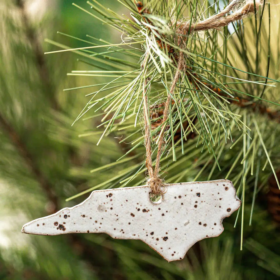 Ceramic State Ornaments - NC