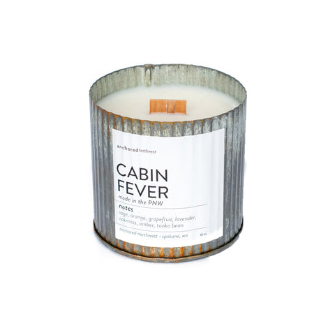 Cabin Fever Rustic Candle