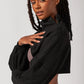 PopFlex Mockneck Shruggie - Black