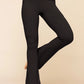 PopFlex Crisscross Hourglass® Flared Leggings with Pockets - Black