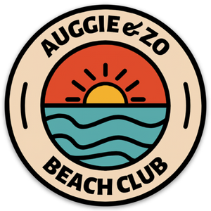 Auggie & Zo Beach Club Stickers
