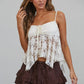 Betty Lace Crochet Cami Top