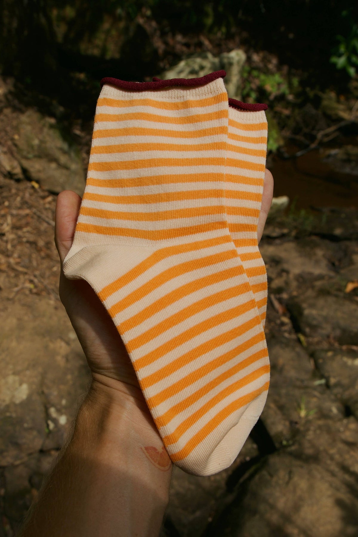 Canyon Glow Striped Socks