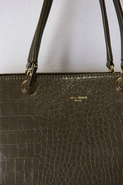 David Jones Texture PU Leather Handbag