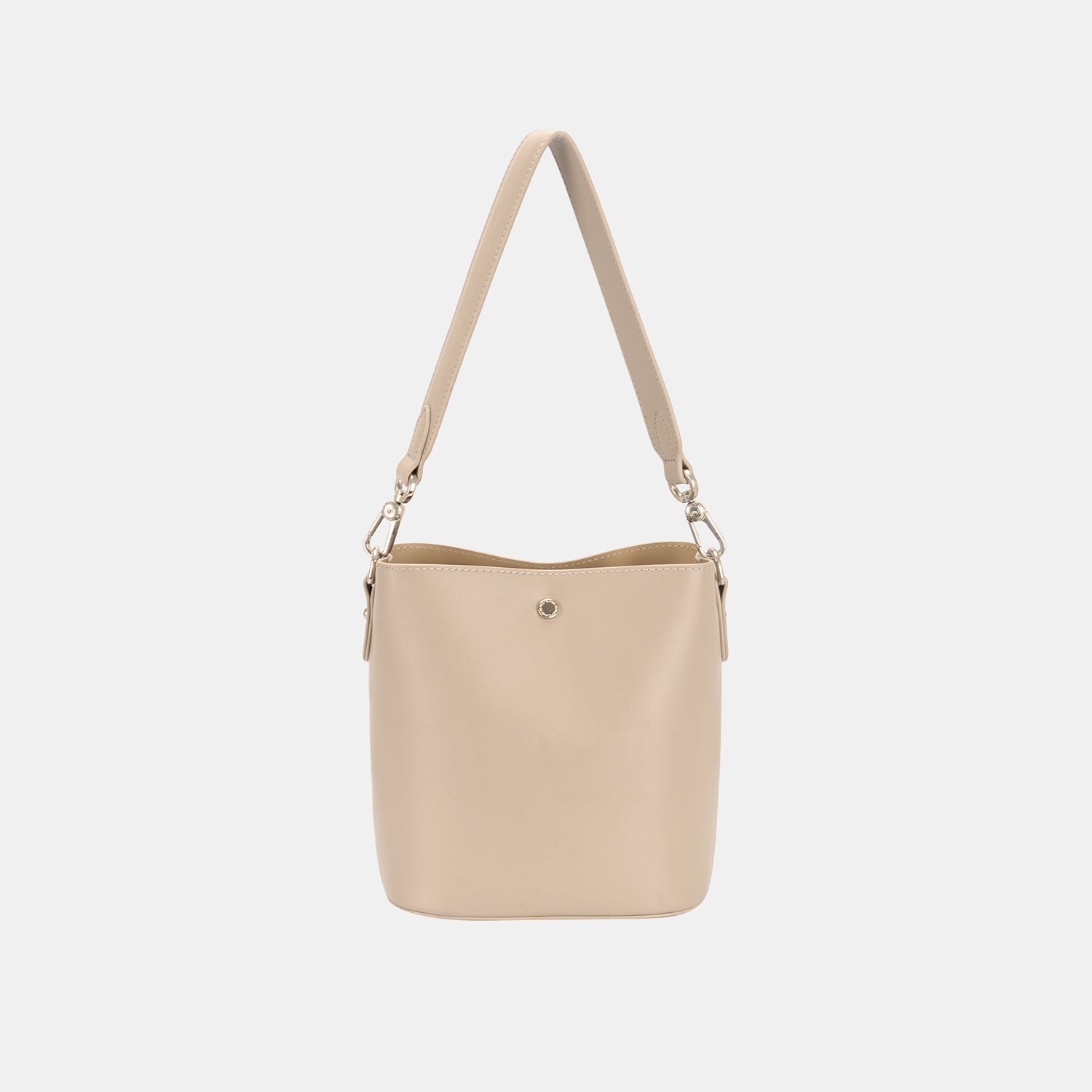 Sac à bandoulière en cuir synthétique David Jones 