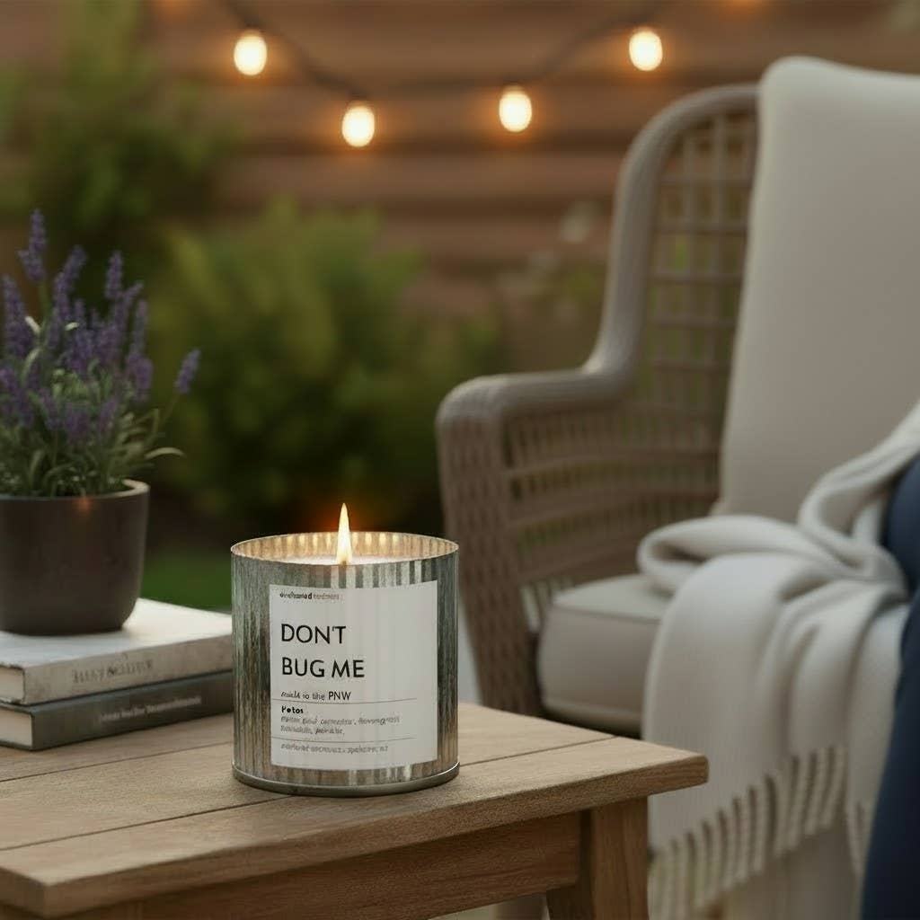 Ocean Shores Rustic Wood Wick Candle