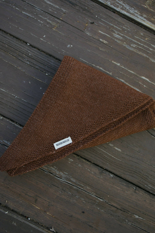 Scarf Triangle - Cocoa