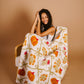 Cozy Dreams Luxe Blanket-Patchwork Pumpkins