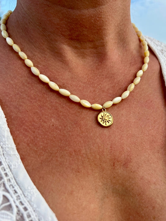 Sunbeam Necklace | Boho Beach Jewelry