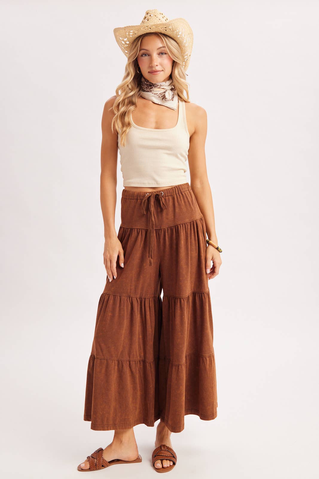 Raye Boho Cropped Pants