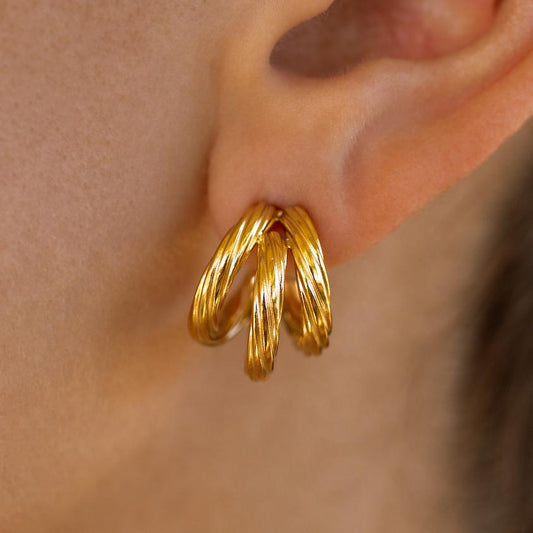 Noa Earrings- Gold