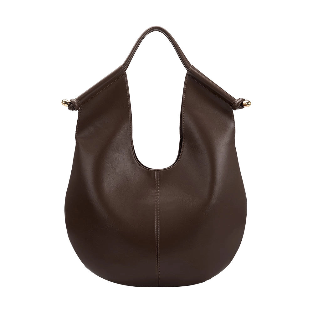 Tracy Recycled Vegan Shoulder Bag - Espresso