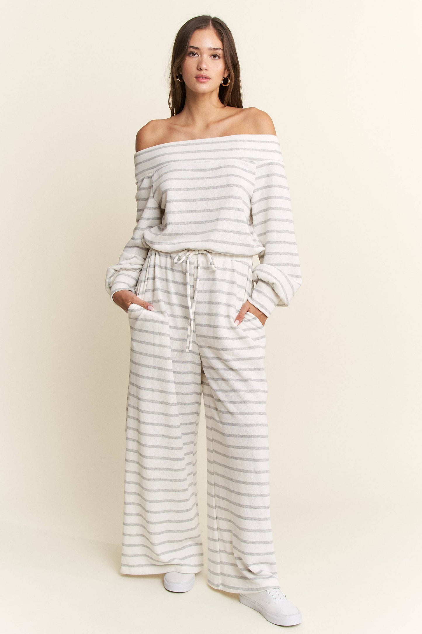Jillian Off-Shoulder Jumpsuit