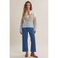 Morning Chai Stripe & Colorblock Cardigan
