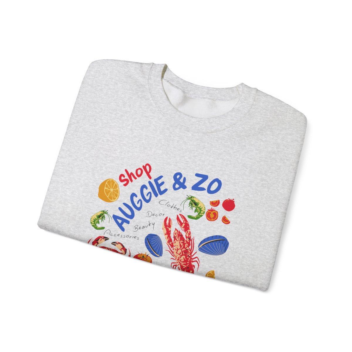 Seafood Market Crewneck Sweatshirt