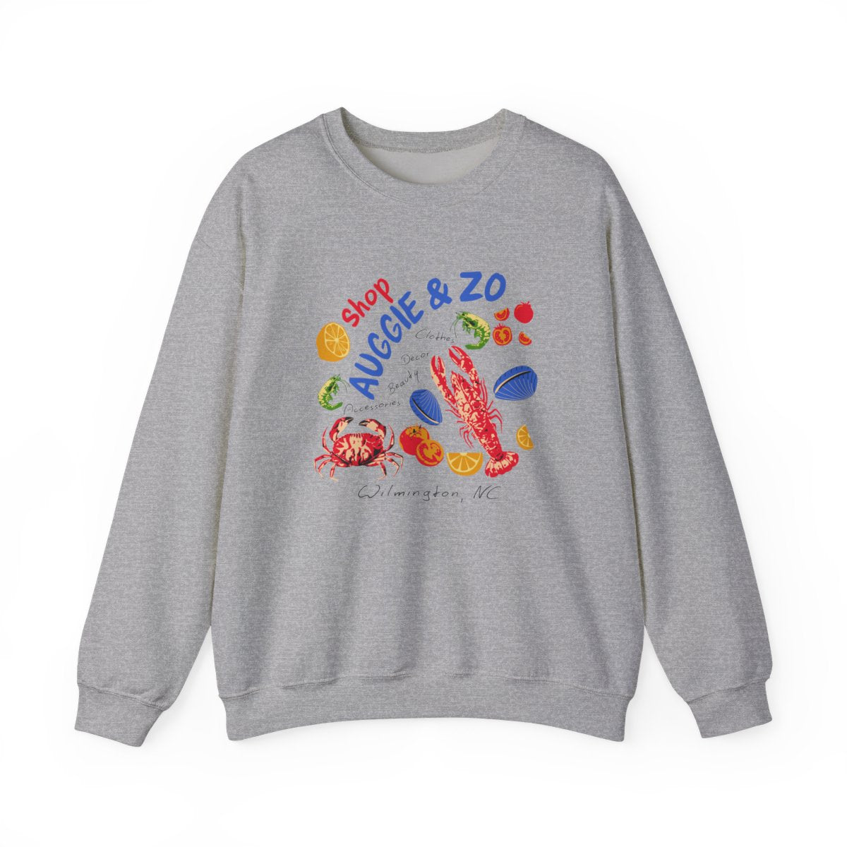 Seafood Market Crewneck Sweatshirt