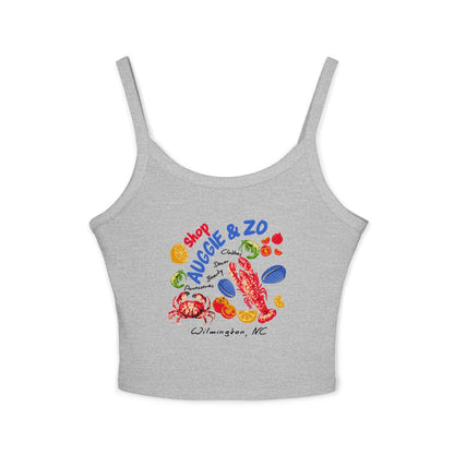 Seafood Market Crop Tank Top
