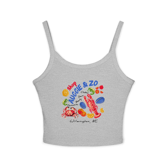 Seafood Market Crop Tank Top