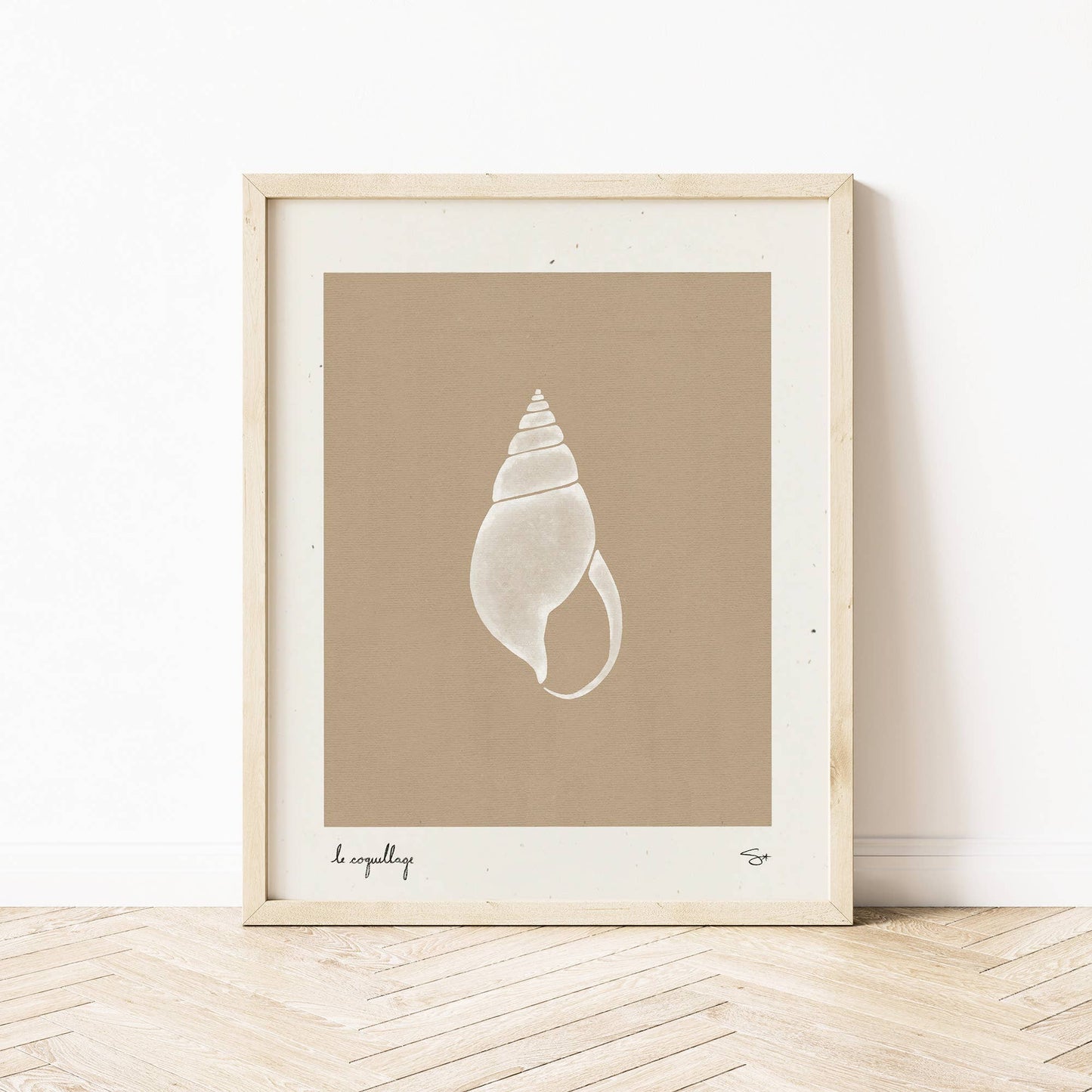 Sea Shell 2 | Seashell Art Print