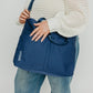 Brixley Tote Bag - Navy Blue