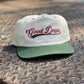 Good Days Varsity Hat - Salmon/Green