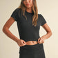 Jax Soft Knit Jersey Crewneck Tee