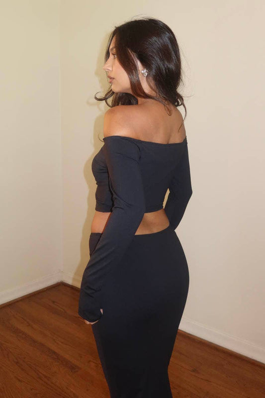 Eugenia Off The Shoulder Crop Top