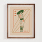 Giddy Up | Coastal Cowgirl Art Print