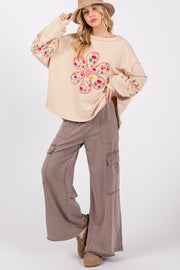 Carry On Mineral Wash Wide Leg Pants