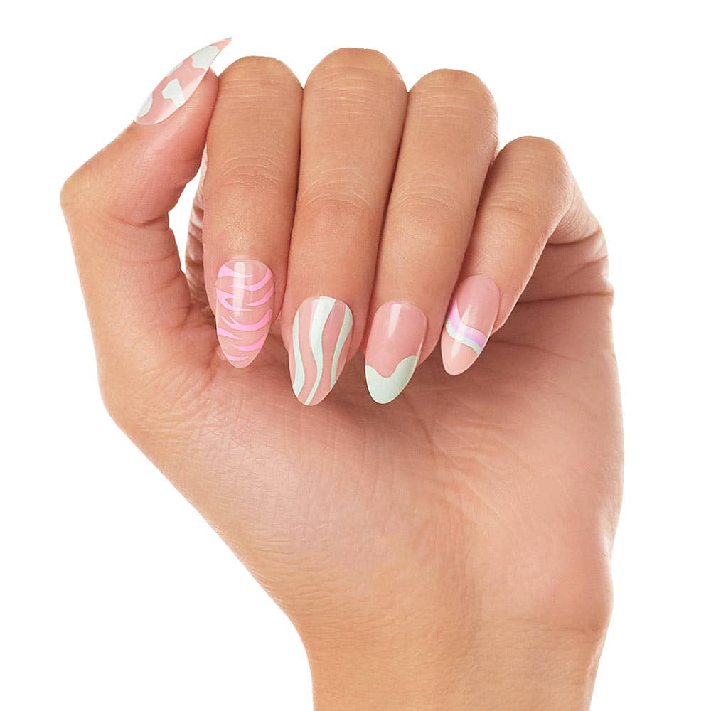 Wild Card Press-On Nails | Almond