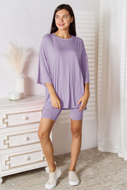 Scottie Three-Quarter Sleeve Top and Shorts Set