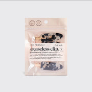 Eco-Friendly Creaseless Clips - Black Terrazzo