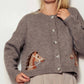Western Horse Crew Neck Cardigan