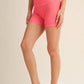Paloma Gingham Print Biker Shorts
