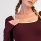 First Light Recycled Blend Long Sleeve Top