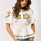 Alma Embroidered Blouse