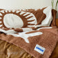 Paradise Plush Throw - Raw Umber