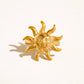 Solstice 18K Gold Non-Tarnish Boho Sun Statement Ring