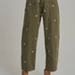 Kristin Embroidered Relaxed Pants