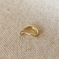 18k Gold Filled Delicate Ear Cuff